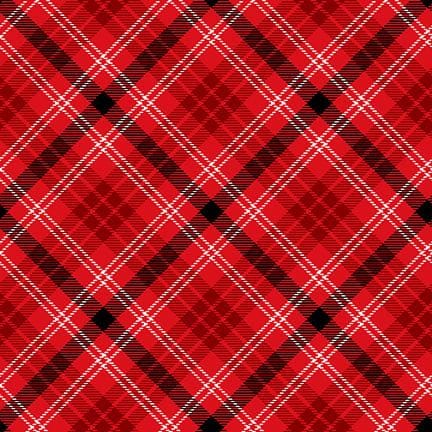 Snow Crew - Plaid Red 1285-88