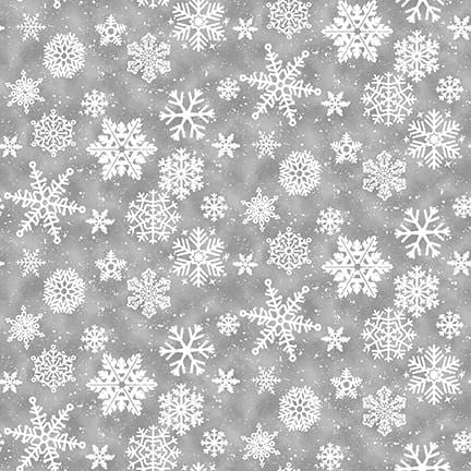 Snow Crew - Snowflakes Gray 1288-90