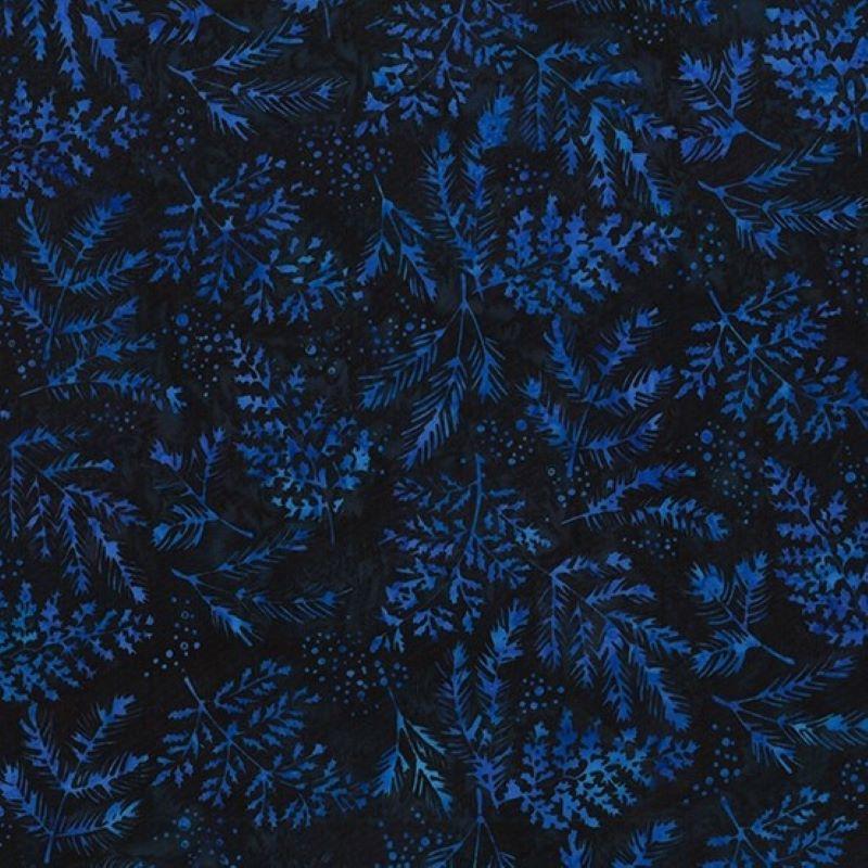 1895 Wide Backs Cotton Fabric - Black (Hoffman Fabrics) W1895-4-BLACK