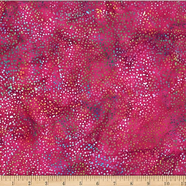 885 Bali Batiks Batik Cotton Fabric - Cabernet (Hoffman Fabrics) 885-104-CABERNET