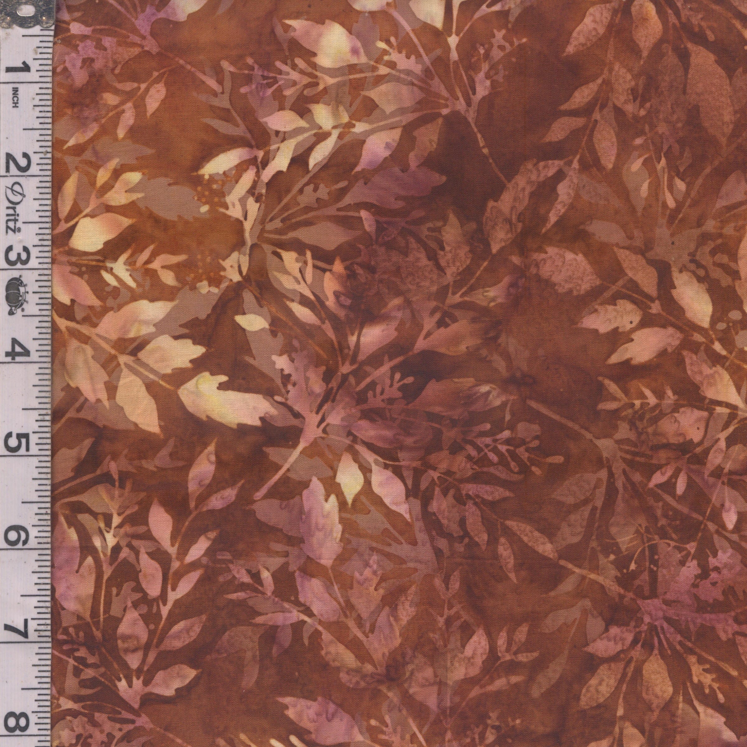 Big Foot Cotton Fabric - Pecan (Hoffman Fabrics) X2641-573-PECAN
