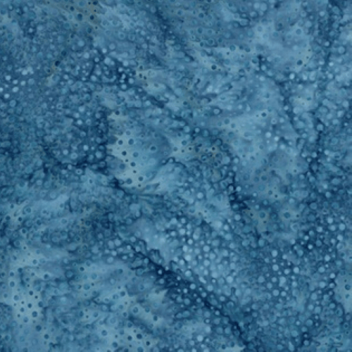 885 Dot Batiks - Denim HOF885-65