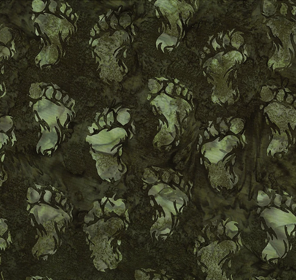 Big Foot Bali - Footprints Olive X2642-96