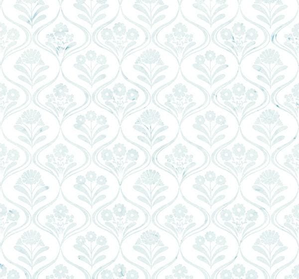 Clear Skies - Frost floral X2652-113-Frost