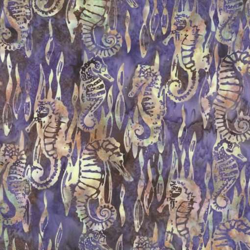 Eggplant Cotton Fabric (Hoffman Fabrics) DPN014-34
