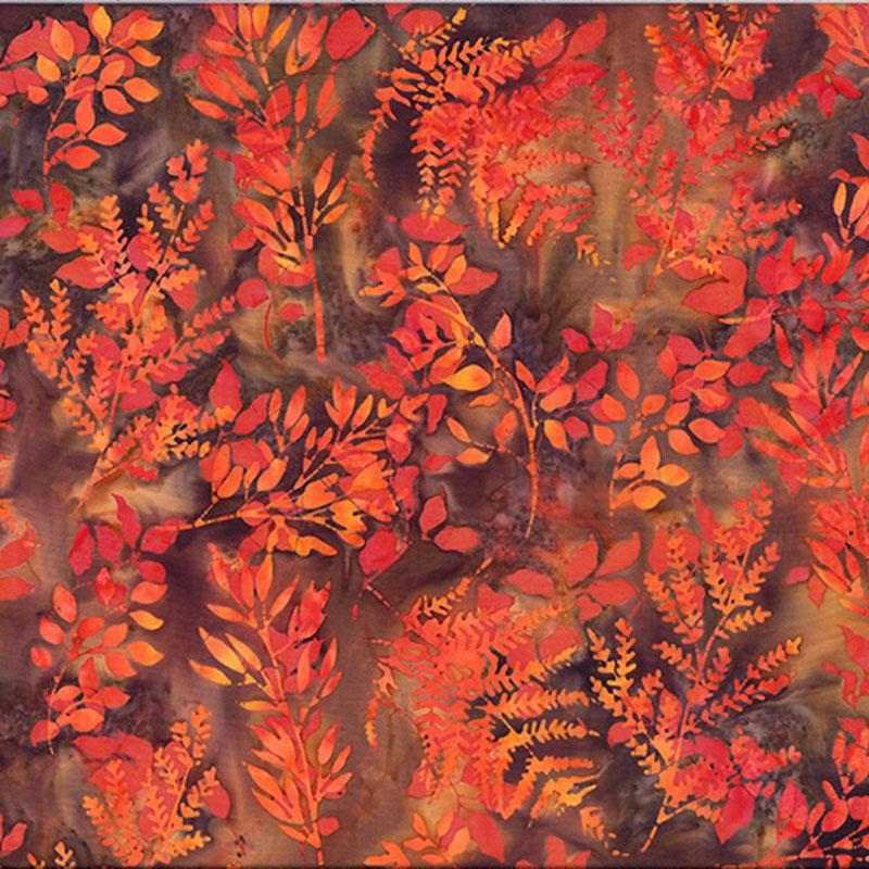 Monarch Migration Cotton Fabric - Cayenne (Hoffman Fabrics) X2627-431-CAYENNE