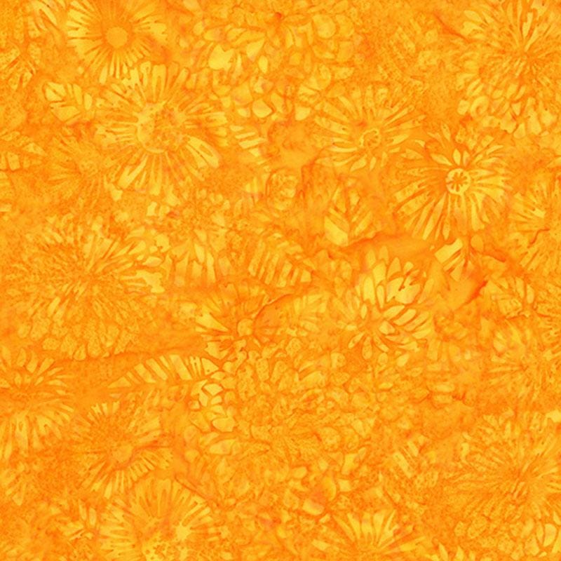 Monarch Migration Cotton Fabric - Marigold (Hoffman Fabrics) X2638-529-MARIGOLD