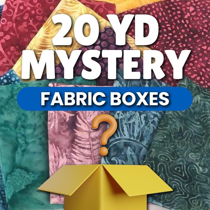 20yd Mystery Fabric Box - Batiks 20YDMB-BATIK