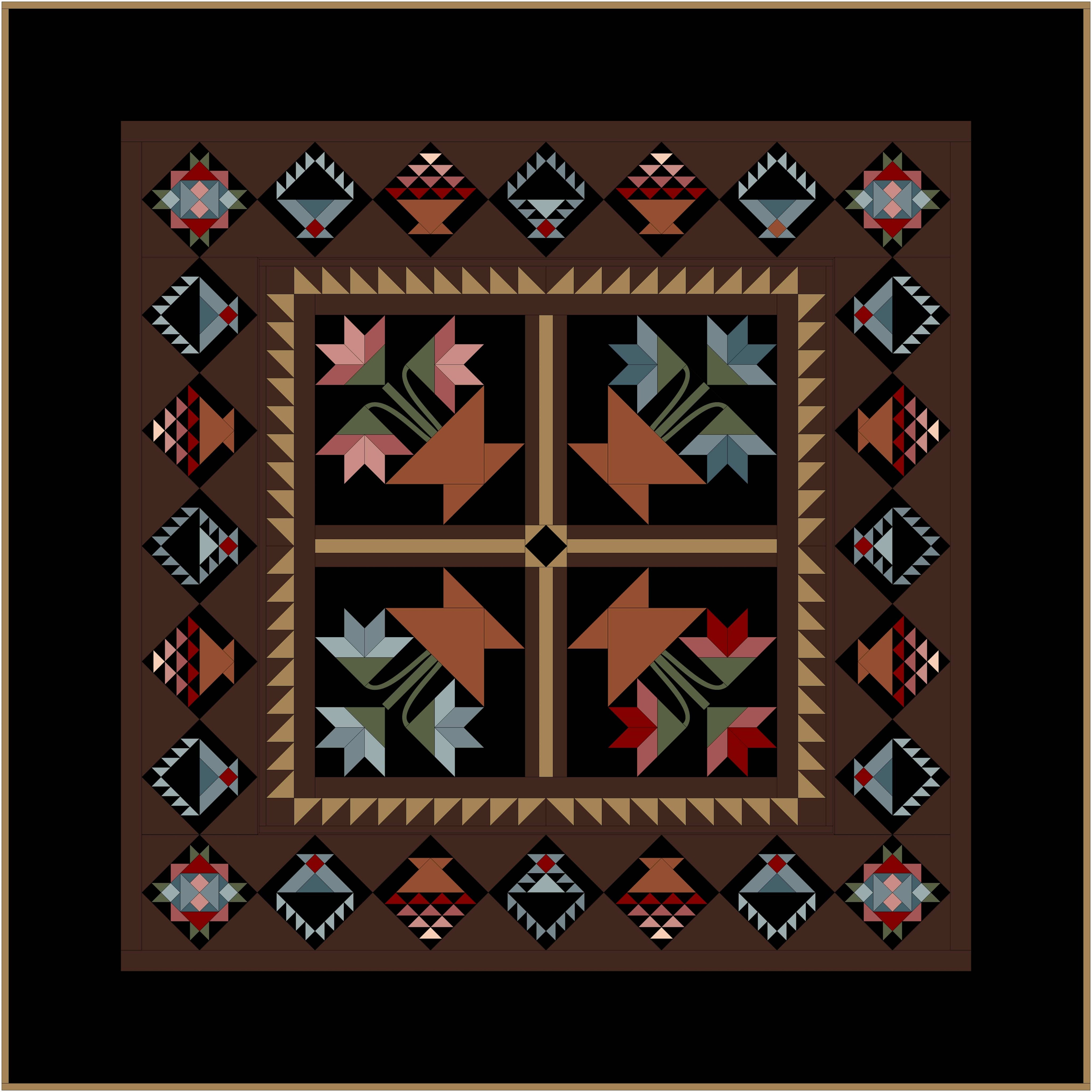 A Simple Life: Baskets Block of the Month - December 2026 LIFEBASK-DEC26