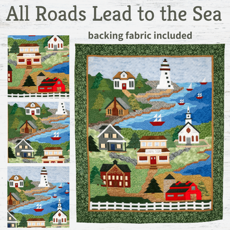 All Roads Lead to the Sea Block of the Month - Begins April 2025 ALLROADS-APR25