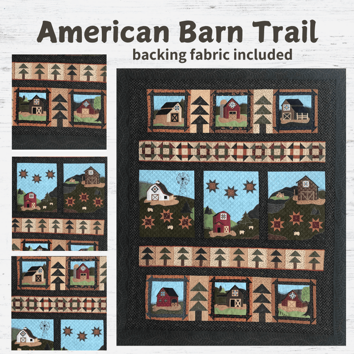 American Barn Trail Block of the Month - Begins June 2025 AMERBARN-JUN25