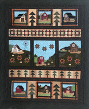 American Barn Trail Quilt Kit AMERTRAIL-RBQK