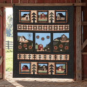 American Barn Trail Quilt Kit AMERTRAIL-RBQK