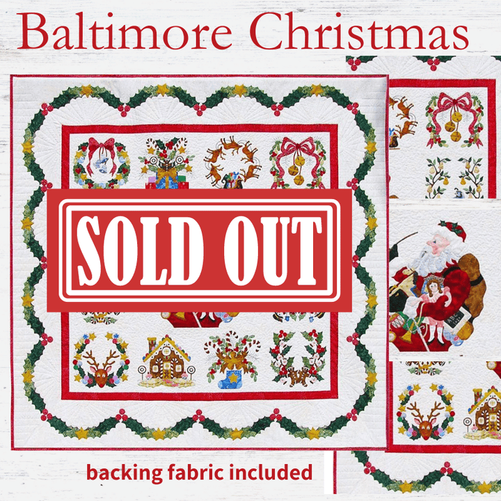 Baltimore Christmas Block of the Month - Begins December 2024 BALTXMAS-DEC24