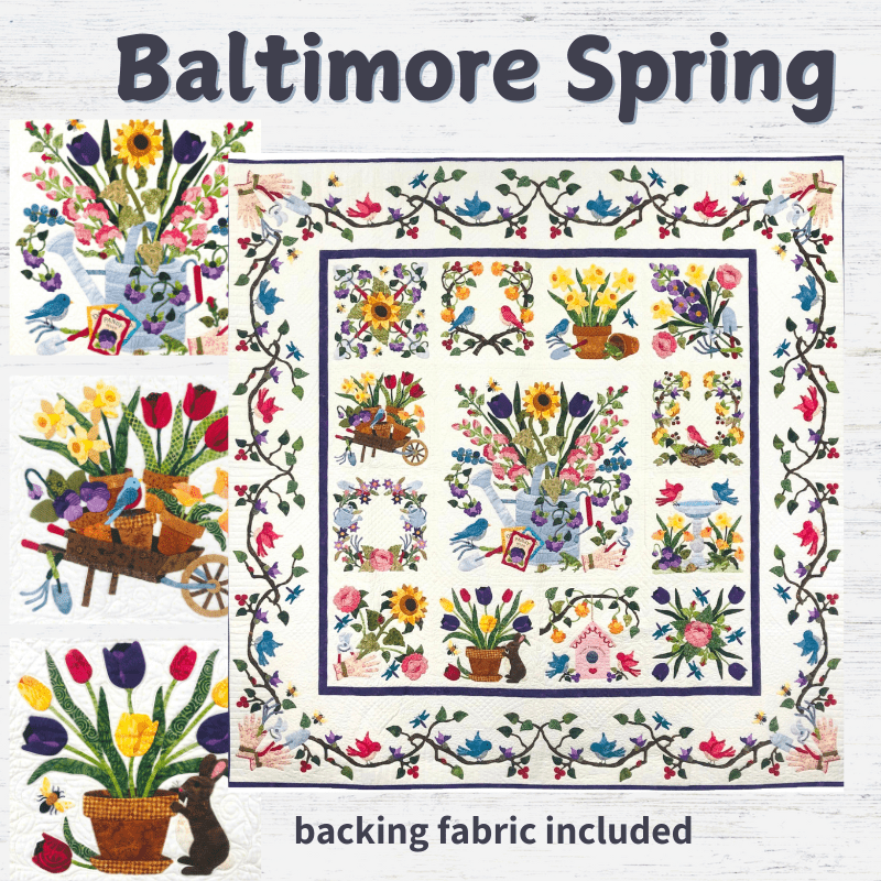 Baltimore Spring Block of the Month - Begins April 2025 BALSPRNG-APR25