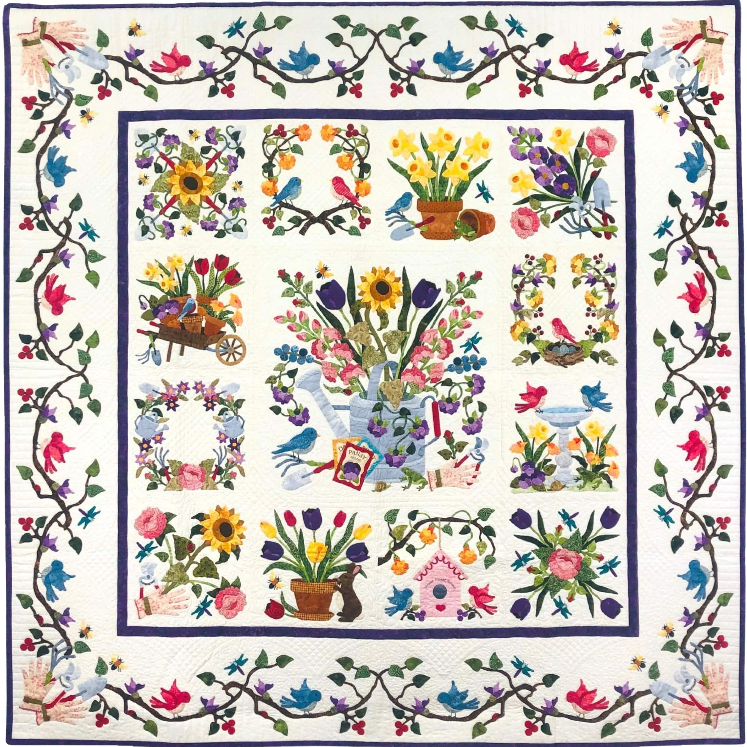 Baltimore Spring Quilt Kit BALTIMORESPR-RBQK