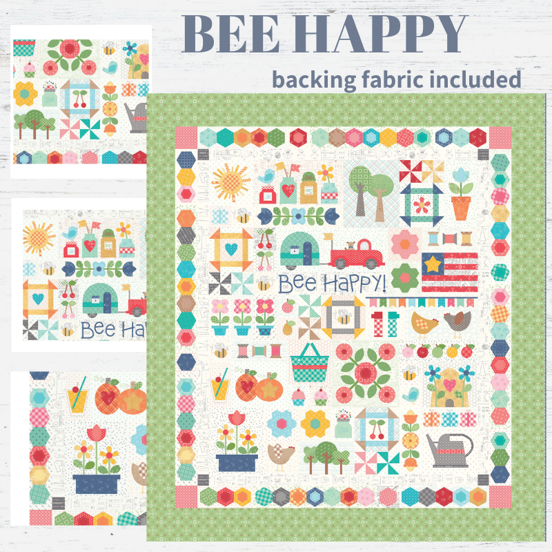 Bee Happy Block of the Month - Begins March 2025 BEEHAPPY-MAR25