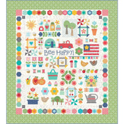 Bee Happy Quilt Kit BEEHAPPY23-RBQK