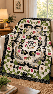 Bees and Hexies Precut Block of the Month - March 2027 BEESHEX-MAR27