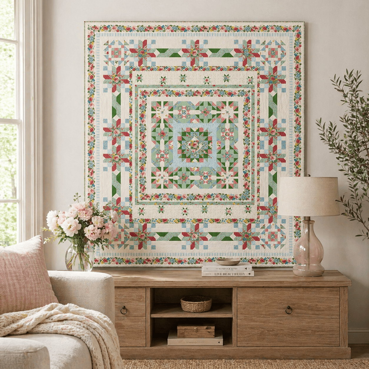 Blushing Meadow Block of the Month - September 2026 BLSHMDOW-SEP26