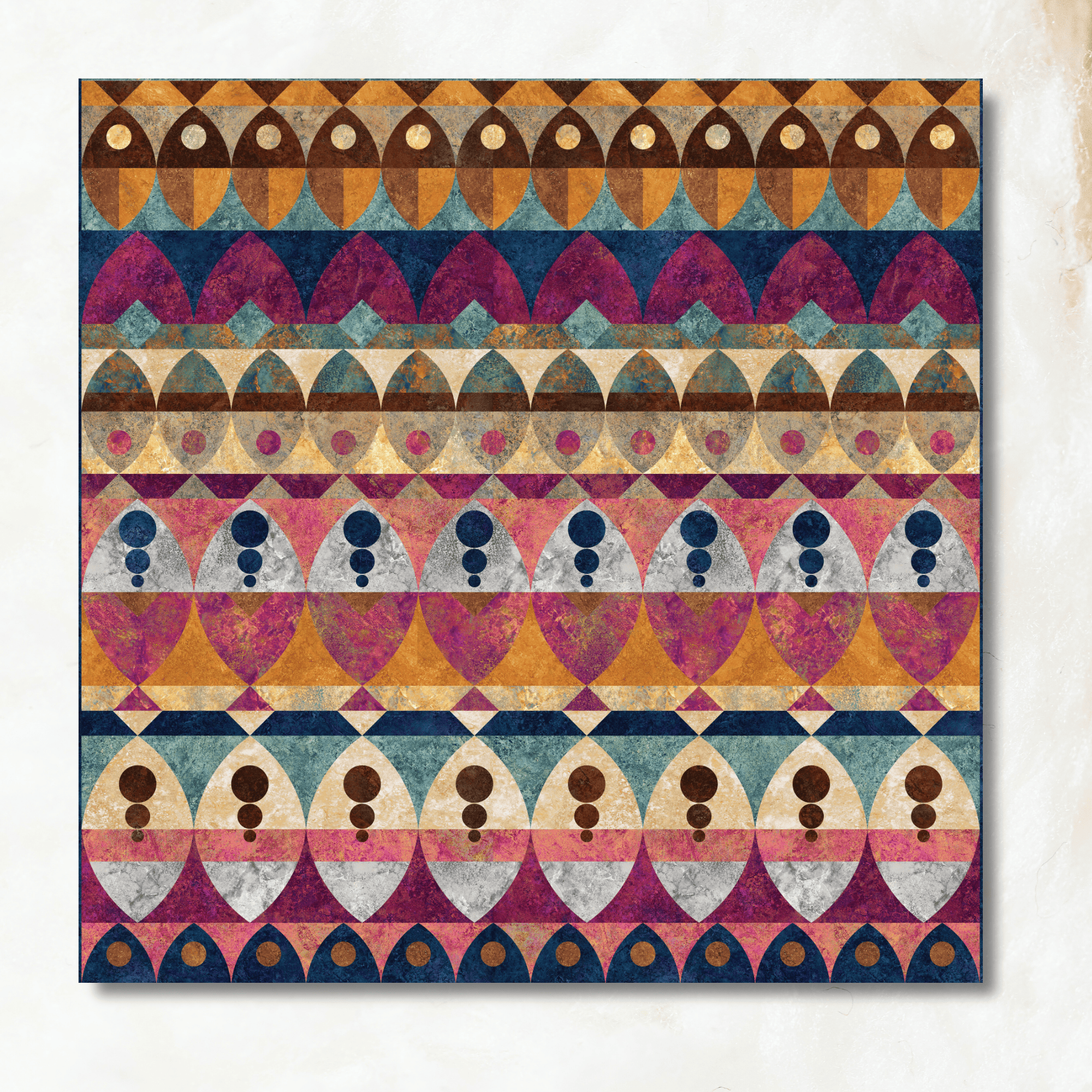 Bohemian Born Block of the Month - Begins June 2026 BOHEMBORN-JUN26