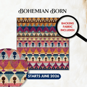 Bohemian Born Block of the Month - Begins June 2026 BOHEMBORN-JUN26