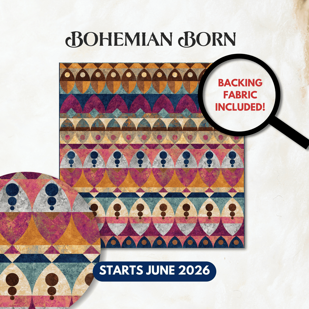 Bohemian Born Block of the Month - Begins June 2026 BOHEMBORN-JUN26