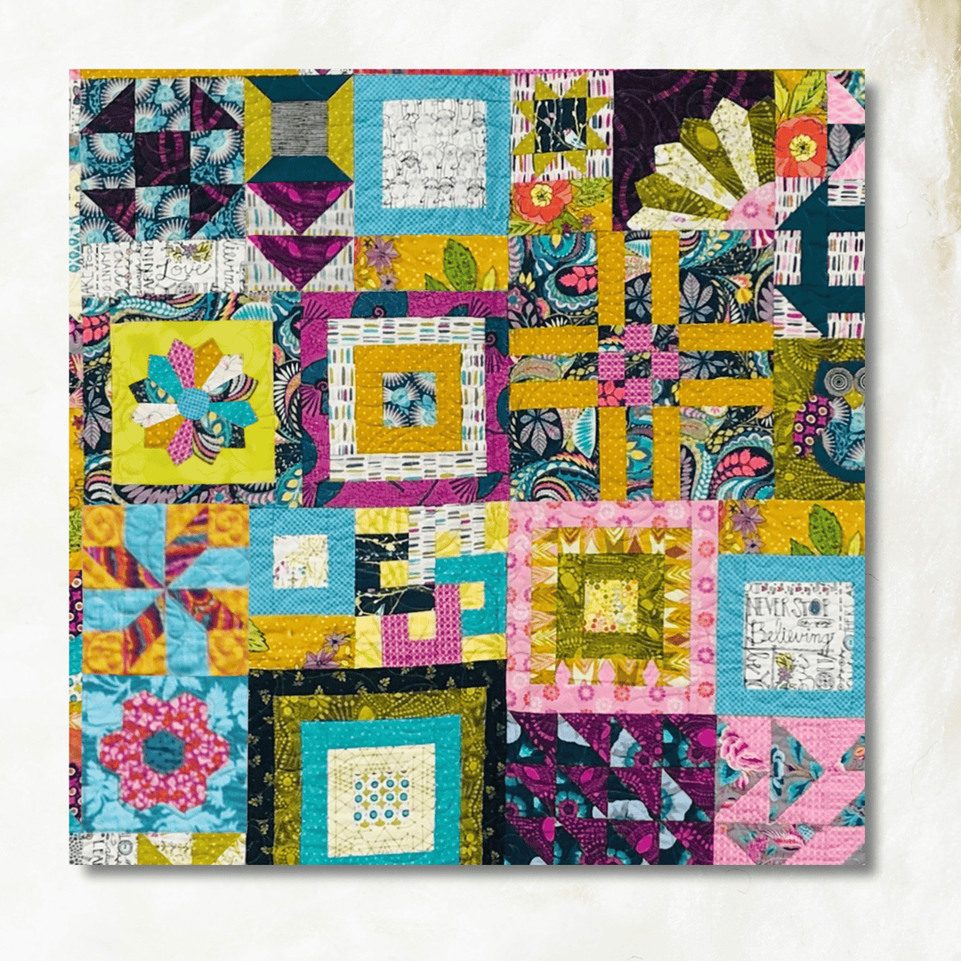 Boho Heart Block of the Month - Begins June 2026 BOHOHRT-JUN26