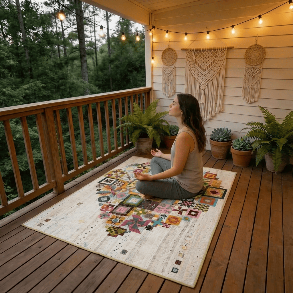 Boho Heart Block of the Month -  June 2026 BOHOHRT-JUN26