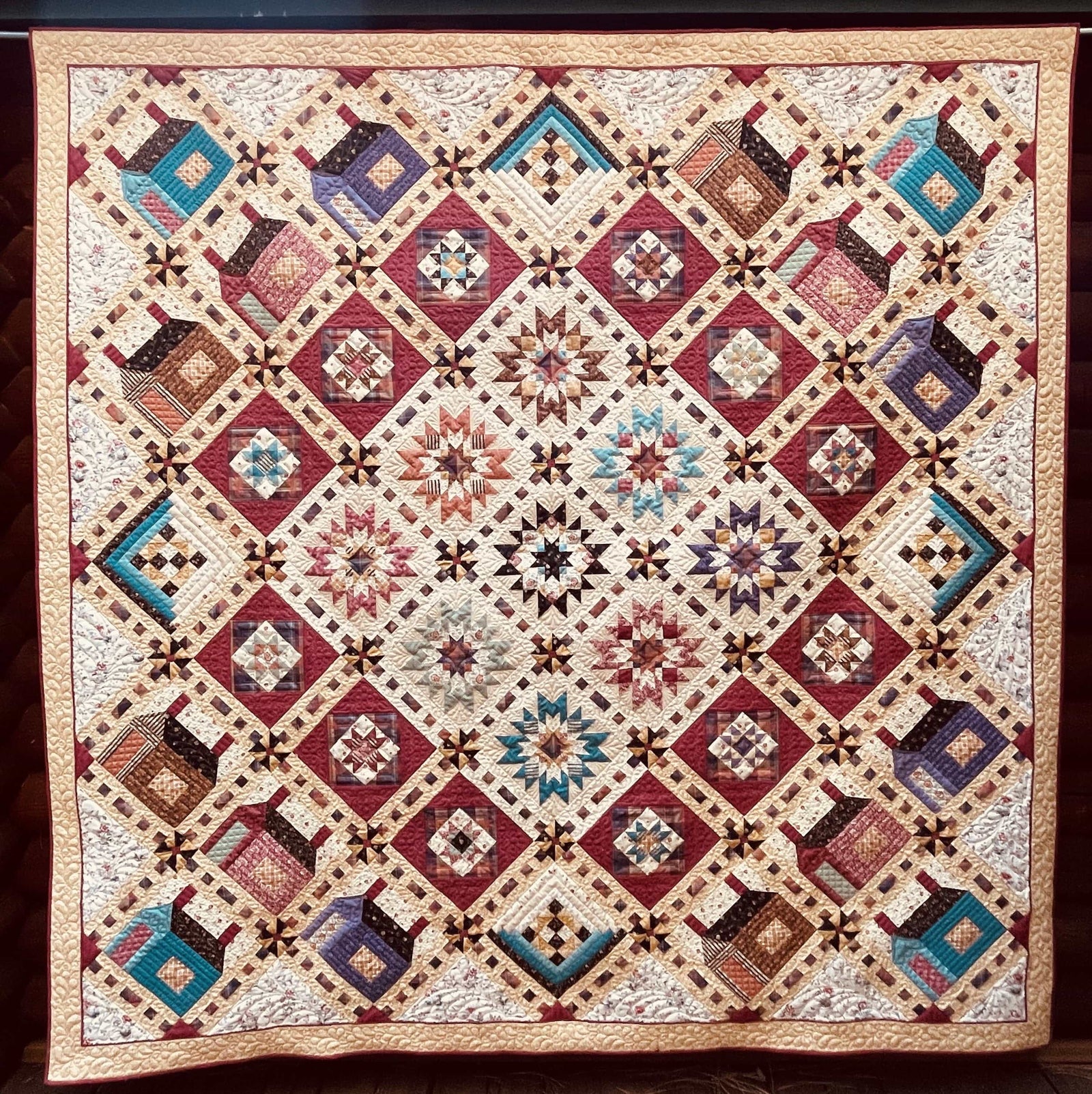 Bridle Path Block of the Month - Begins November 2023 BRIDAL-NOV23