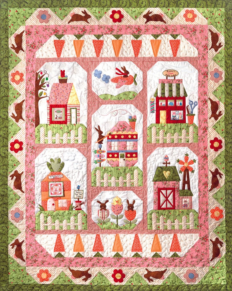 Bunny Town Block of the Month - Begins March 2026 BUNNYTWN-MAR26