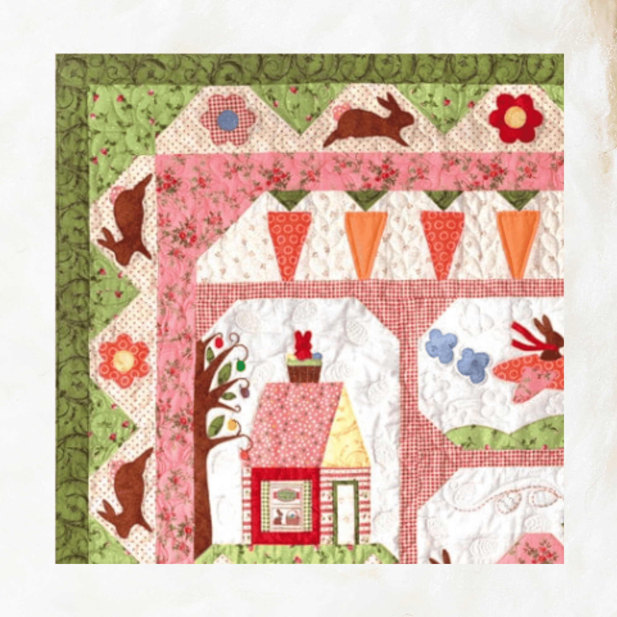 Bunny Town Block of the Month -  March 2026 BUNNYTWN-MAR26