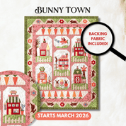 Bunny Town Block of the Month -  March 2026 BUNNYTWN-MAR26