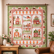 Bunny Town Block of the Month -  March 2026 BUNNYTWN-MAR26