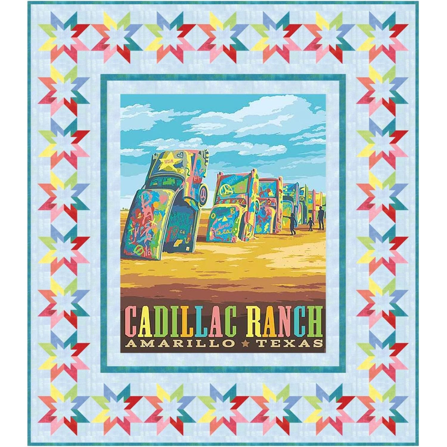 Cadillac Ranch Quilt Kit CADRANCH-QK