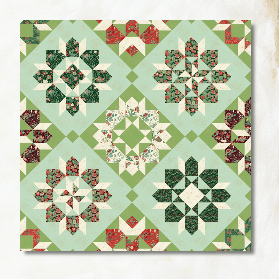 Calm & Bright Precut Block of the Month - Begins June 2026 P-CALMBRGHT-JUN26