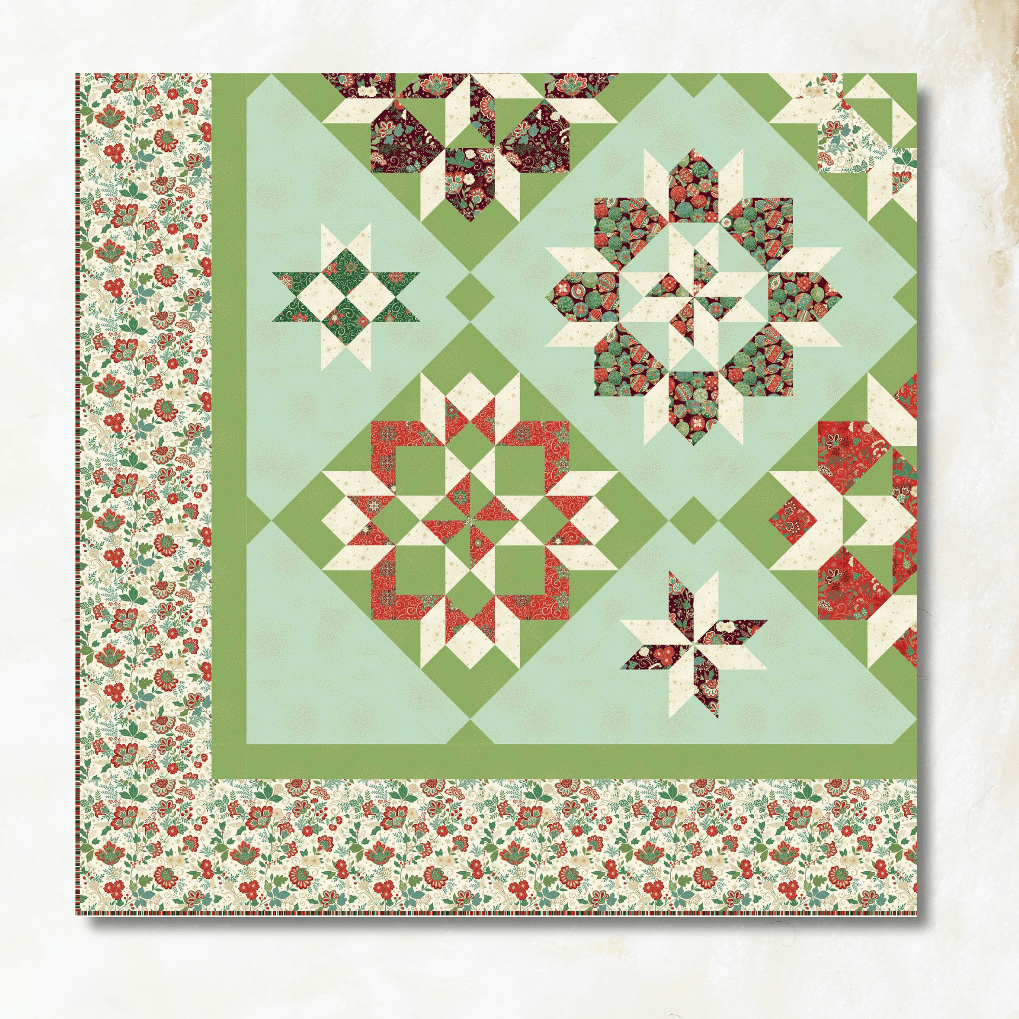 Calm & Bright Precut Block of the Month - Begins June 2026 P-CALMBRGHT-JUN26