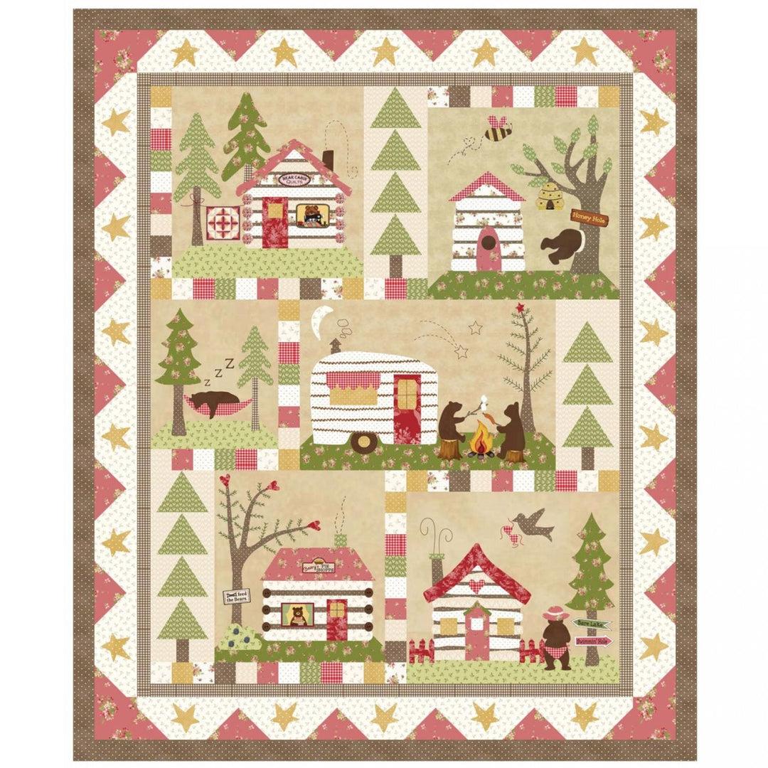 Camp Sugar Bear Block of the Month - Month 3 CSB24-03