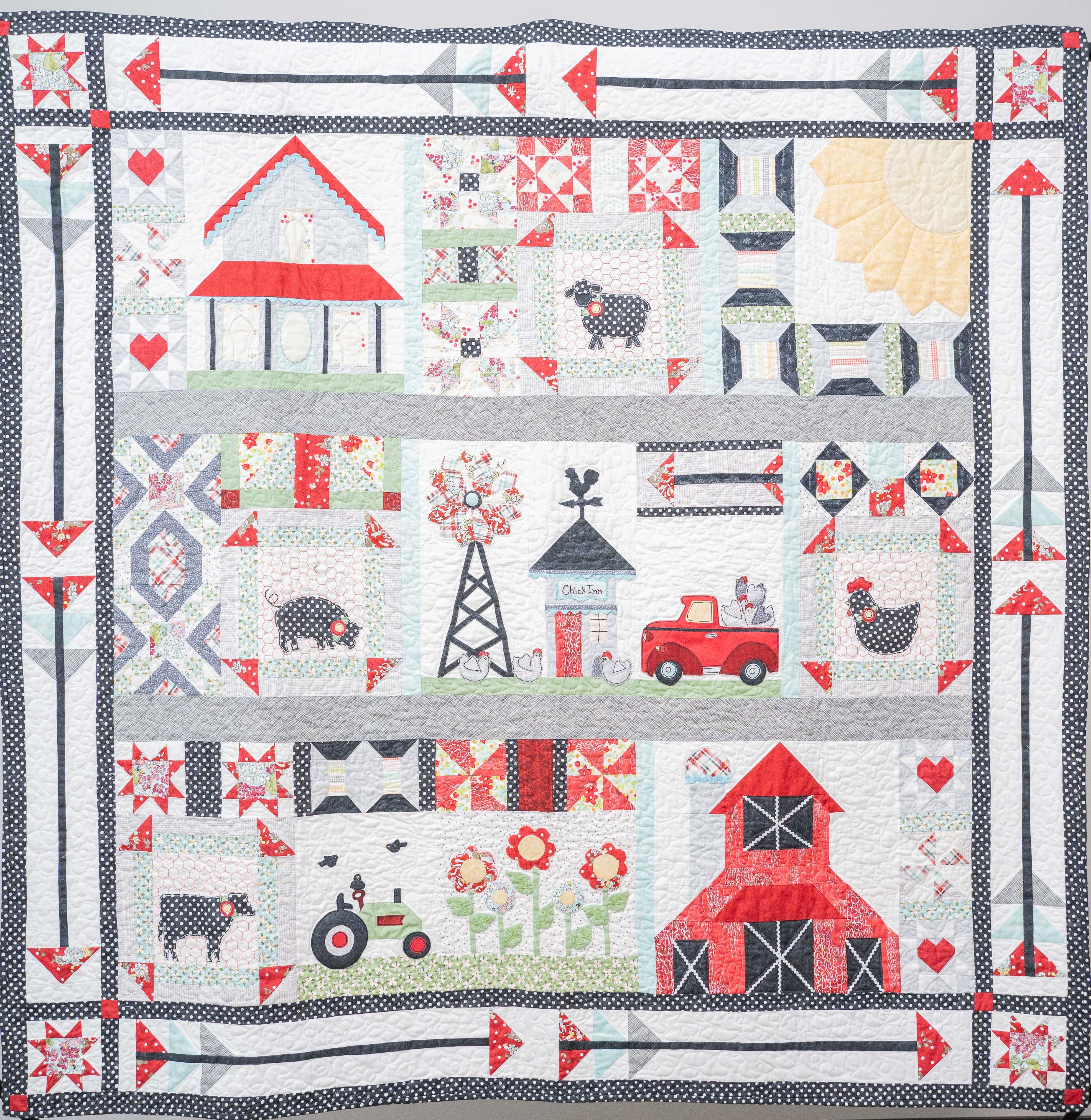 Charming Farming Quilt Kit CHARMFARM-RBQK