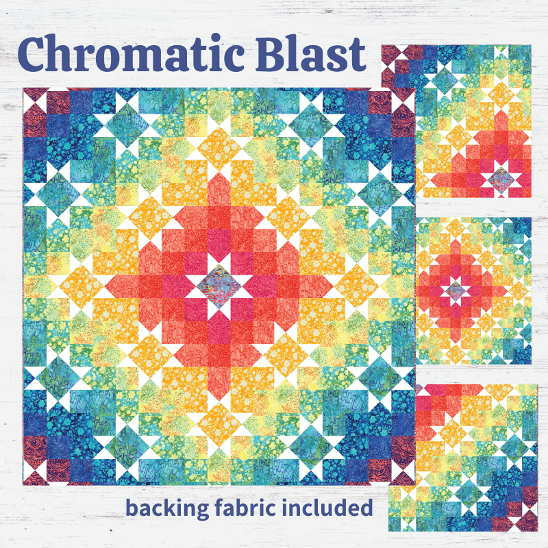 Chromatic Blast Block of the Month - Begins July 2025 CHROMBLST-JUL25