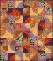 Cirque de Flora Digital Quilt Pattern by Stitchin' Heaven CIRQEFLORA-DP