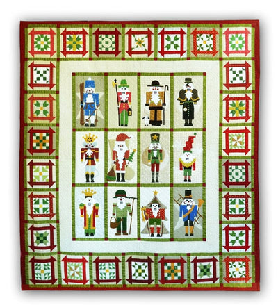 Image of Classic Nutcrackers quilt.