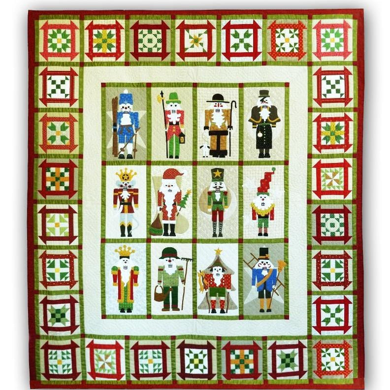 Classic Nutcracker Quilt Kit NUTCRACKER-RBQK