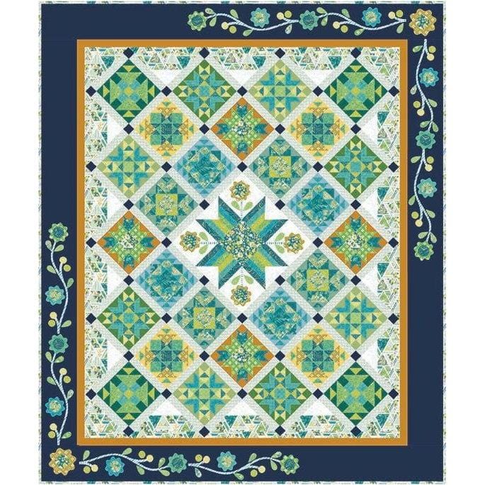 Color Collage BOM Quilt Kit CLRCLLG23-RBQK