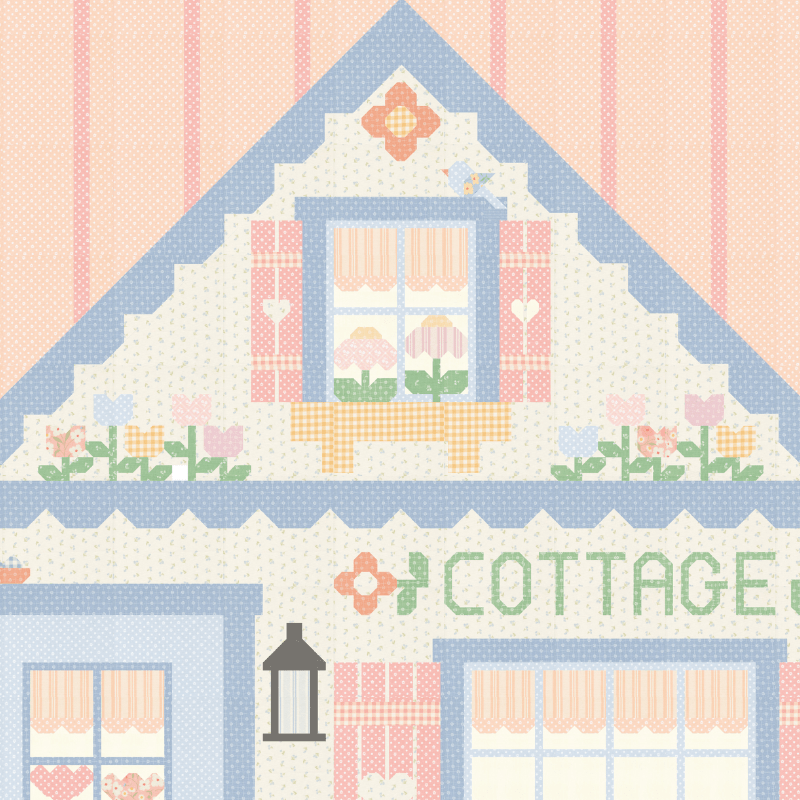 Cozy Cottage Block of the Month - Begins May 2025 COZYCOT-MAY25