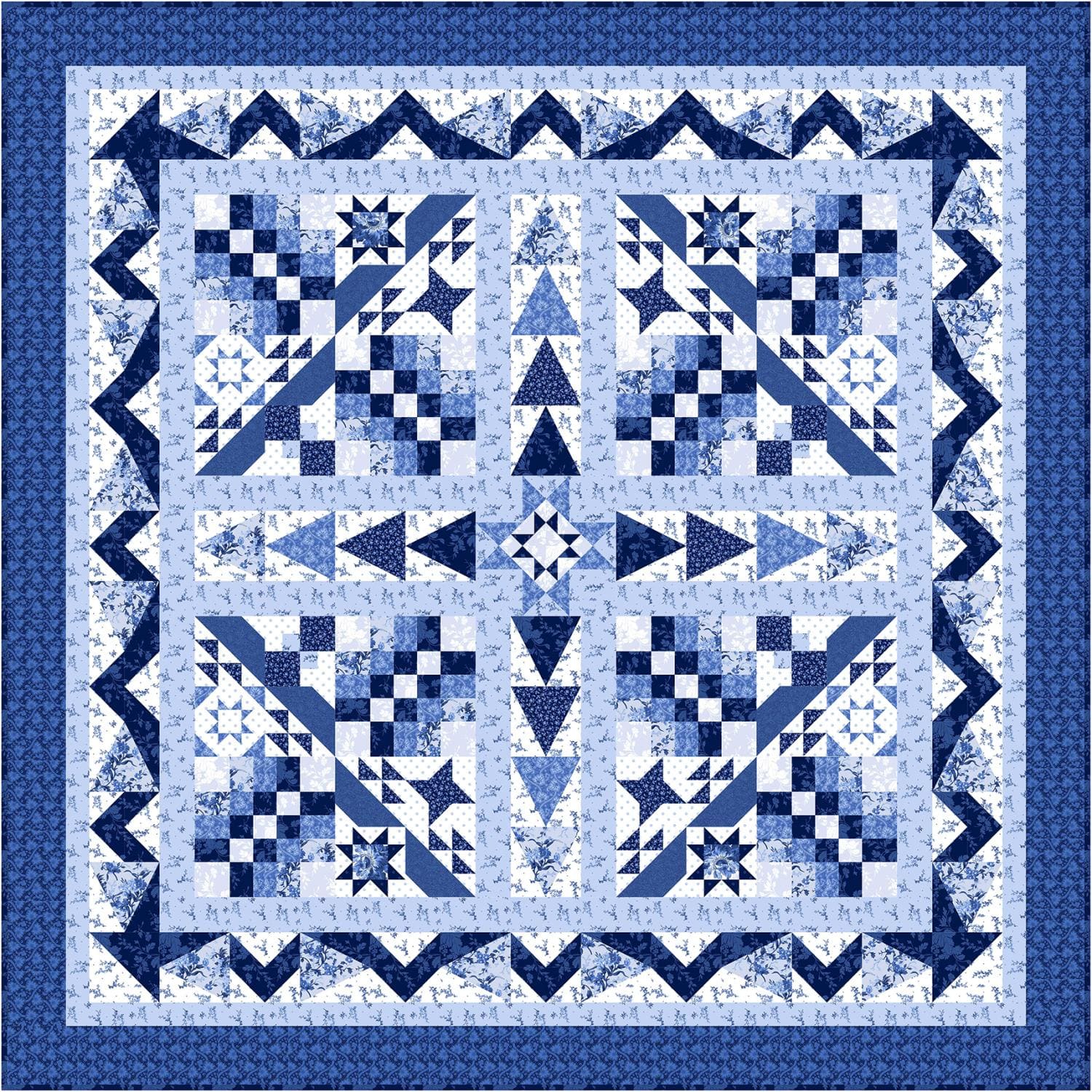 Crown Point Block of the Month 2026 M: 07 CP26-07