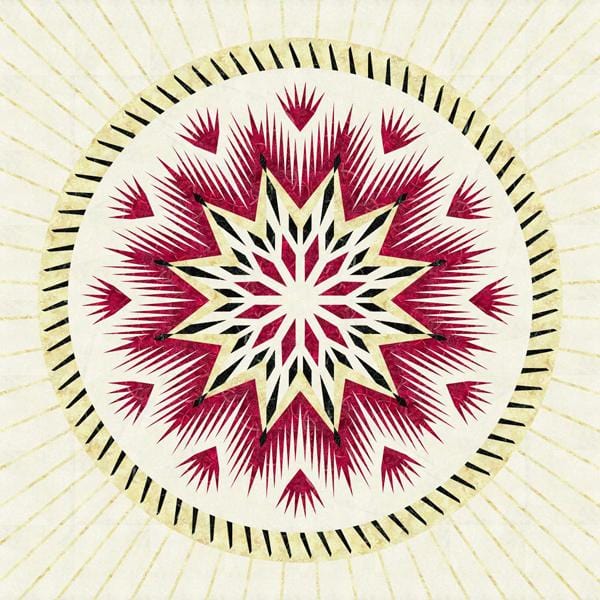 Daggered Medallion Traditions Batik Quilt Kit DGGRDMDLLN-QK