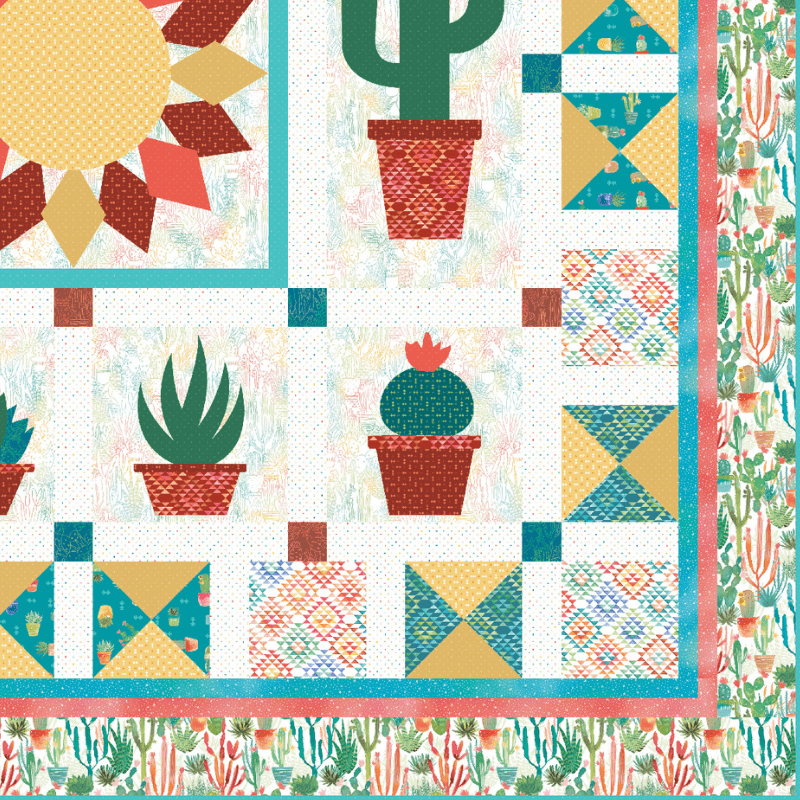Desert Blooms Block of the Month - Begins March 2026 DSRTBLM-MAR26