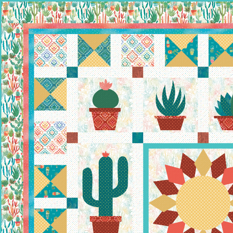 Desert Blooms Block of the Month - Begins March 2026 DSRTBLM-MAR26