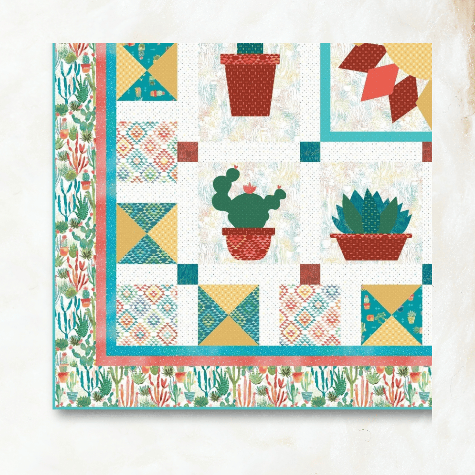 Desert Blooms Block of the Month -  March 2026 DSRTBLM-MAR26